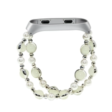 Chiny CBXM336 Handmade Luminous zroszony elastyczna bransoletka Stretch dla Xiaomi Mi Band 3 2 producent