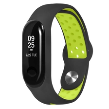 Chiny CBXM341 Oddychający Soft Fitness Sport Silicone Replacement Strap do Xiaomi Mi Band 3 producent