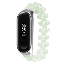 中国 CBXM349 Trendybayルミナスファッショナブルなビーズジュエリー弾性ブレスレットストラップXiaomi Mi Band 3 メーカー