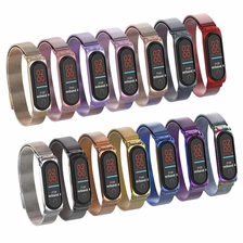 China CBXM401 Magnetic Milanese Loop Watch Band Strap For Xiaomi Mi Band 4 manufacturer