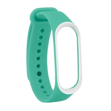Китай CBXM408 Двойной цвет Замена силиконовый ремешок для часов для Xiaomi Band 4 производителя