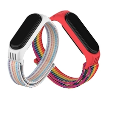 중국 CBXM501 Xiaomi Mi Band 5 팔찌 용 스포츠 루프 짠 나일론 스트랩 제조업체