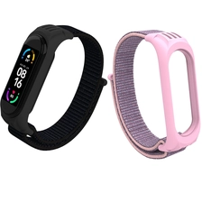 Китай CBXM501 Спортивный петли сплетенный нейлоновый ремешок для Xiaomi Mi Band 6 5 4 3 браслет производителя