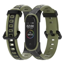 China CBXM538 Wristband Bracelet Replacement Strap For Xiaomi Mi Band 5 4 3 Silicone Strap manufacturer