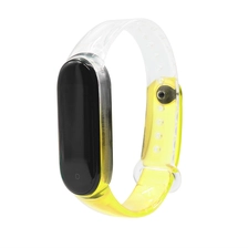 China CBXM553 Transparent Silicone Wrist Strap For Xiaomi Mi Band 5 manufacturer
