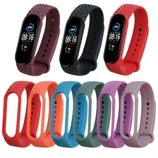 China CBXM554 Mi Band 5 Silicone Wristband Bracelet Replacement Watch Bands manufacturer