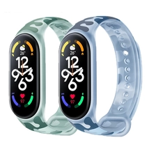 China CBXM7-03 Camouflage Armbänder Silikon-Uhren-Bänder Correa-Gurt für Xiaomi Mi Band 7 Original Hersteller
