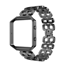 China Fitbit Blaze Edelstahl Uhrenarmband mit Metallrahmen Hersteller