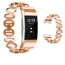 China Fitbit Charge 2 Stainless Steel Bracelet Smart Watch Strap manufacturer
