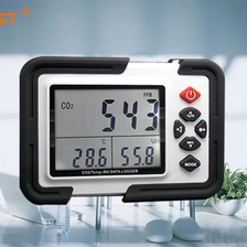 China XEAST Digital CO2 Monitor Carbon Dioxide Meter XE-2000 Multi-function  Temp/RH/data logger Monitor Detector CO2 Gas Analyzer manufacturer