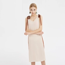 China China Manufacturer of Fitted Patchwork Knit Strapless Dress manufacturer