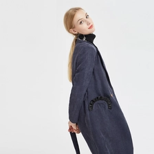 China Coat with Lace Pocket China Supplier manufacturer