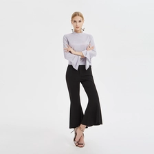 China High-Waist Flared Pants manufacturer