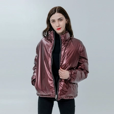 China Ladies Casual Down Jacket With Sheen manufacturer