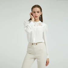 China Lady Elegant Lace Shirt China Factory manufacturer