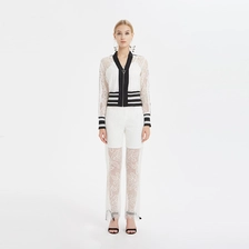 China Loose Lace with Stitching jackect China ODM manufacturer