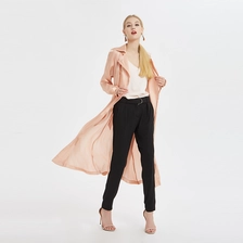China Stylish Pink Women Coat China Factory manufacturer