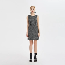 China Woolen Slim Sleeveless Dress China ODM manufacturer