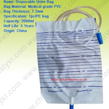 الصين 1000ML 200ML حقيبة البول المتاح الصانع
