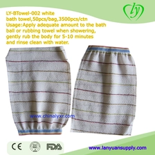 China Bath Product Disposable Bath Scrubbers manufacturer