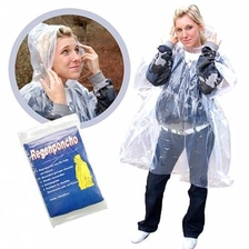 China Klar Raincoat PE Notbewegliches Poncho für Erwachsene und Kinder Hersteller