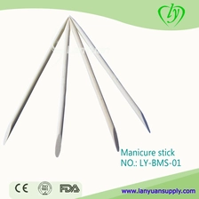 China Disposable Bamboo Manicure Stick for Nai Care manufacturer