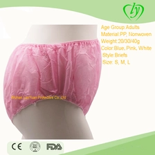 China Einweg-Vlies PP Panties Spa Unterwäsche Hersteller
