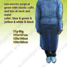 China Disposable Nonwoven Sterile Surgical Gown manufacturer