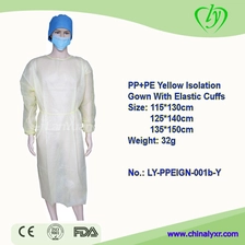 China Disposable PP Isolation Gown manufacturer