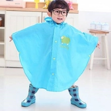 الصين متعددة الألوان لطيف وماء Chilren المطر المعطف الصانع
