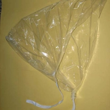 الصين PE Transparent Rain Hat for Bike الصانع