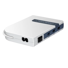 China 3HUB + 2QC3.0 + Typ-C Multifunktions-Ladegerät und HUB mit Netzschalter Hersteller