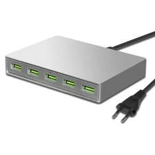 China 5 Ports QC3.0 USB Netzteil für 60W L-Tip MacBook Hersteller