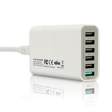China 6 port QC3.0 USB3.0 Fast Charger manufacturer