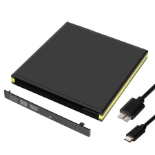 China ECD008-C Tpye-C Interface 12.7 mm External Optical Drive Enclosure manufacturer