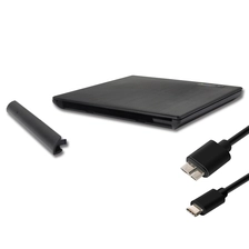 China ECD918-C Type-C External DVD Enclosure with Wire Drawing Special Curved Panels manufacturer