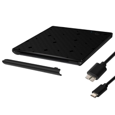 China ECD919-C Type-C interface External DVD Enclosure With inductive touch switch manufacturer
