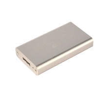China ES-MSATA (Silver) 2.5 inch SATA HDD Enclosure manufacturer