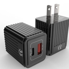 porcelana Cargador de teléfono móvil Gan 33W Puerto USB dual QC3.0 PD3.0 CARGADOR DE MALA fabricante