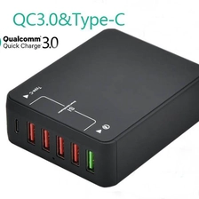 China QC3.0, 6 Anschlüsse intelligente schnell-Ladegerät, Ladegerät-Adapter, Hersteller