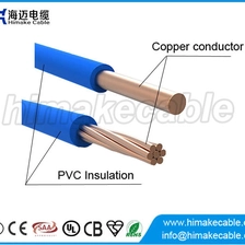 Cina 600V conduttore di rame PVC isolato elettrico cavo THW 75 ℃ produttore