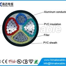 Cina conduttore di alluminio PVC isolato ed inguainato cavo di alimentazione 0.6 / 1KV produttore