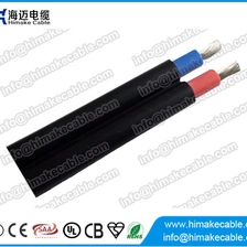 China Flat or round twin core Solar cable 2 PfG PV1-F 0.6/1KV manufacturer