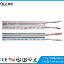 China Sauerstoff frei Transparent Kabel Lautsprecherkabel für Verstärker und Lautsprecher Hersteller