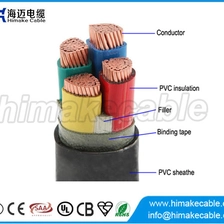Cina Isolati in PVC e guaina cavo di alimentazione 0.6 / 1KV produttore