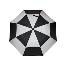 Chine parapluie de golf à double canopée résistant au vent fabricant