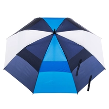 China 30inch Canopy Vent Fiberglass Windproof Frame Plastic Handle  Golf Umbrella manufacturer