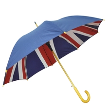 China Advertisement wooden frame double layer promotion rainproof umbrella Hersteller