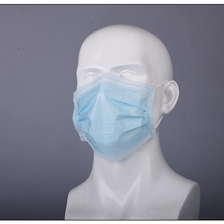 الصين شهادة CE محبوكة يمكن التخلص منها 3ply أقنعة جراحية طبية الصانع