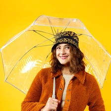 중국 Dome Clear Transparent Umbrellas for Outdoor 제조업체